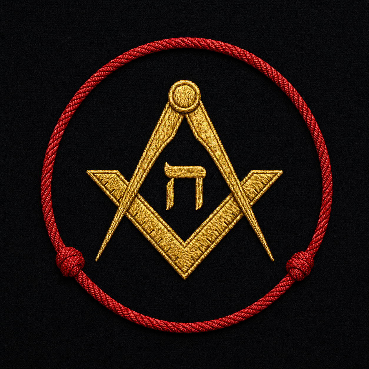 L'Chaim Loca Architect embroidered emblem